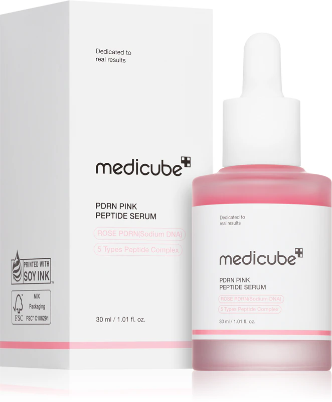 Medicube PDRN Pink Peptide Serum Spevňujúce pleťové sérum s peptidmi