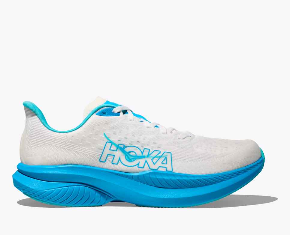 HOKA Mach 6 Bílá / Skyward Blue