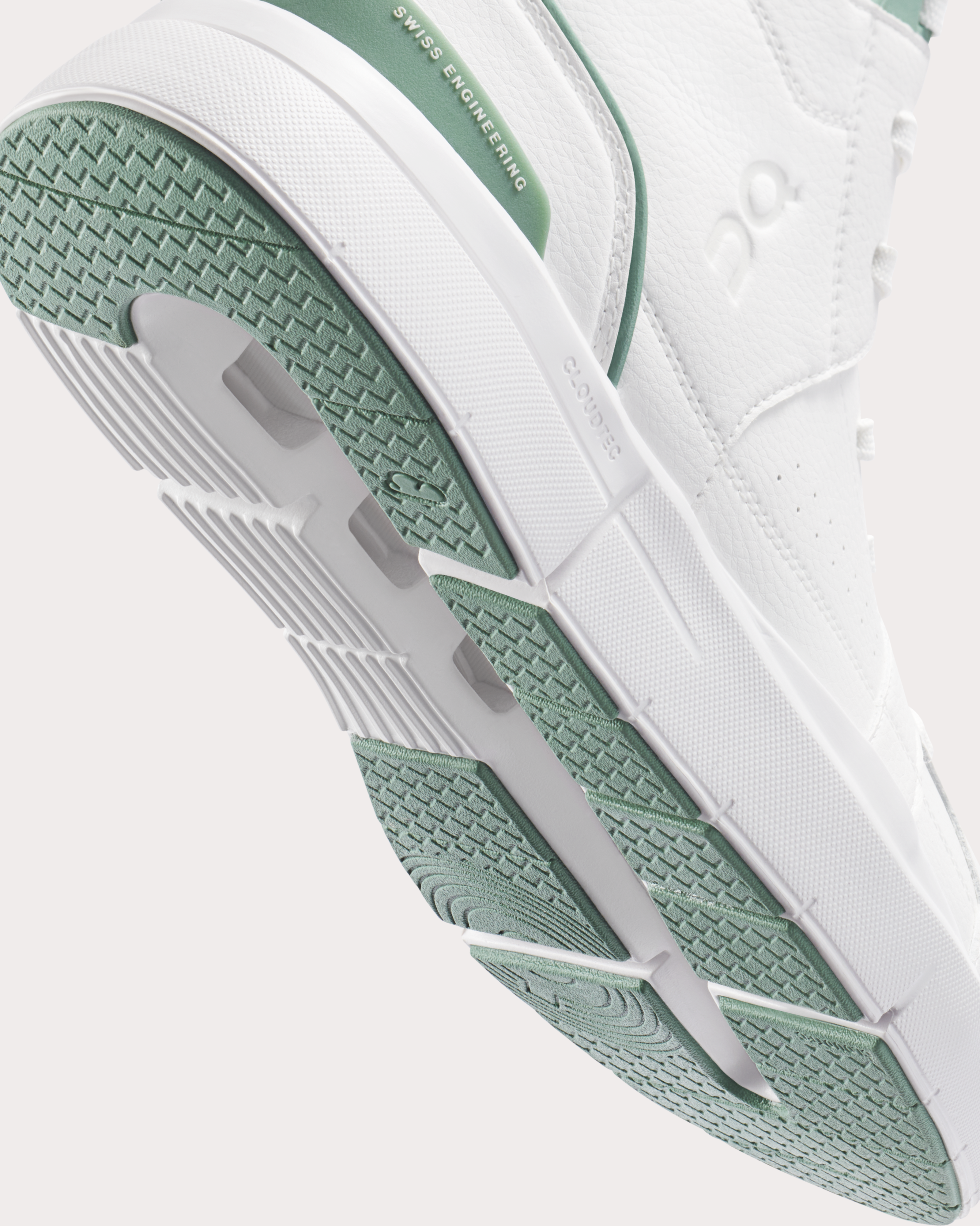 On Heren THE ROGER Clubhouse Mid White | Evergreen