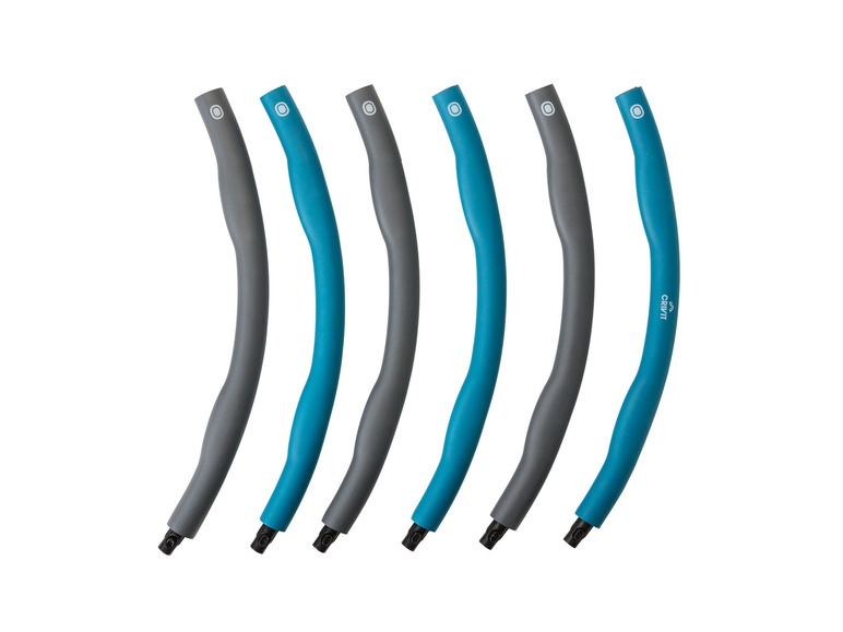 CRIVIT Hula Hoop karika, Ø 100 cm, 6 darabos