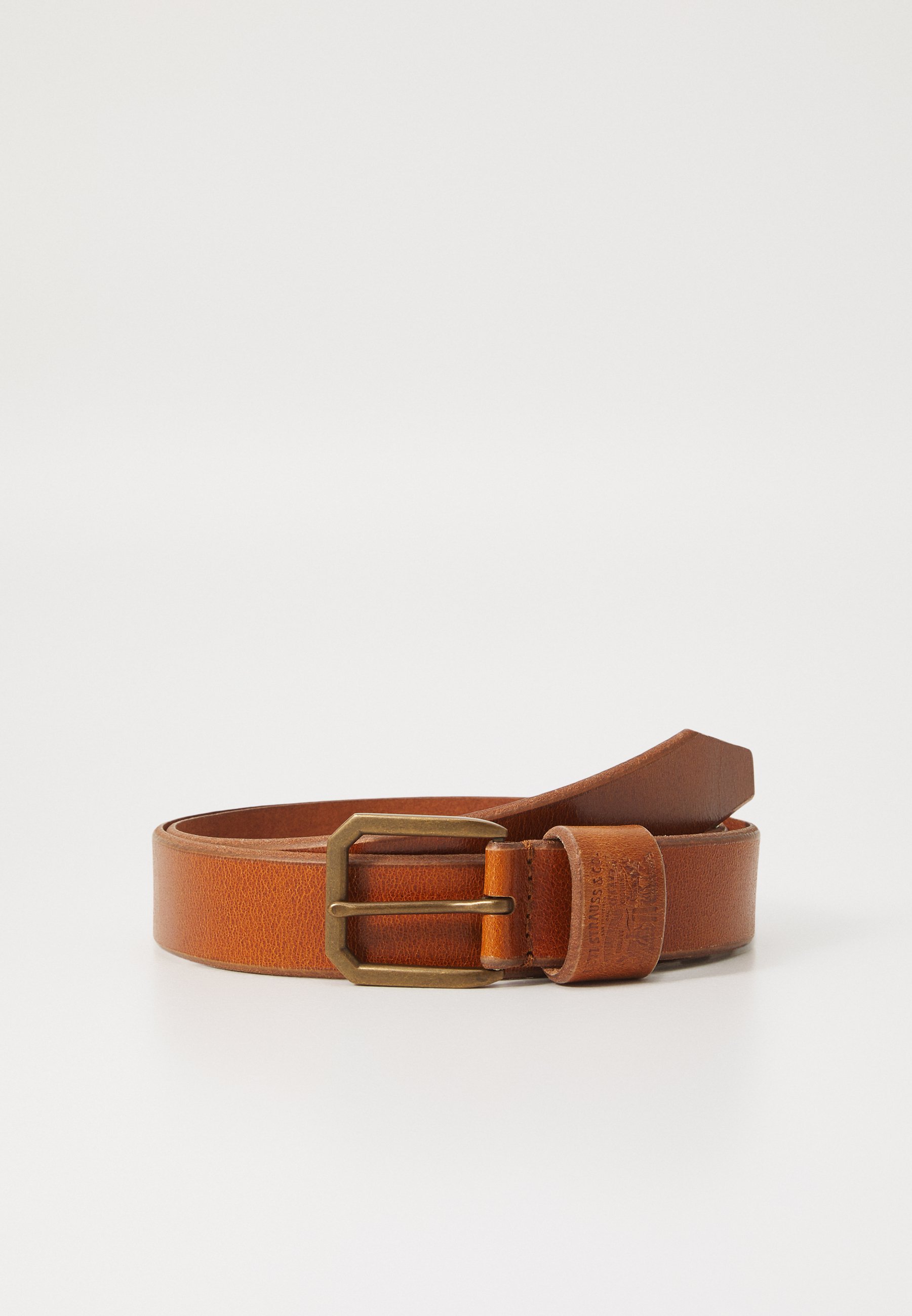 Levi's® Brede Lus Twee Paarden Riem - Riem - tabaksbruin