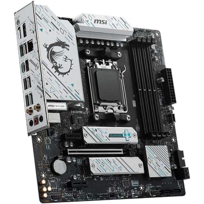 Moederbord - MSI - B650M GAMING PLUS WIFI AM5 micro ATX-aansluiting