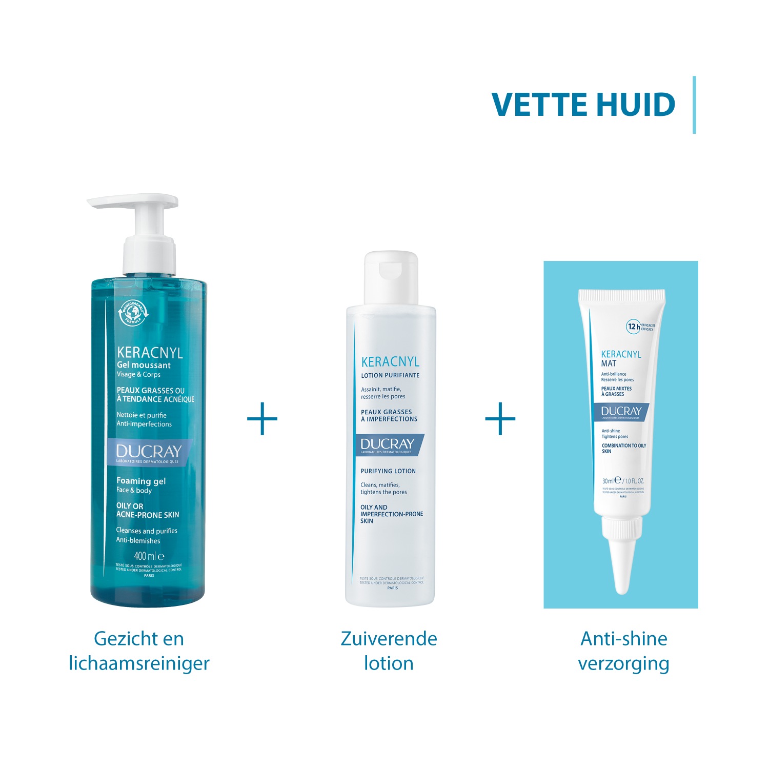 Ducray Keracnyl Matt Anti-Shine Cream Ansiktskräm - 30 ml