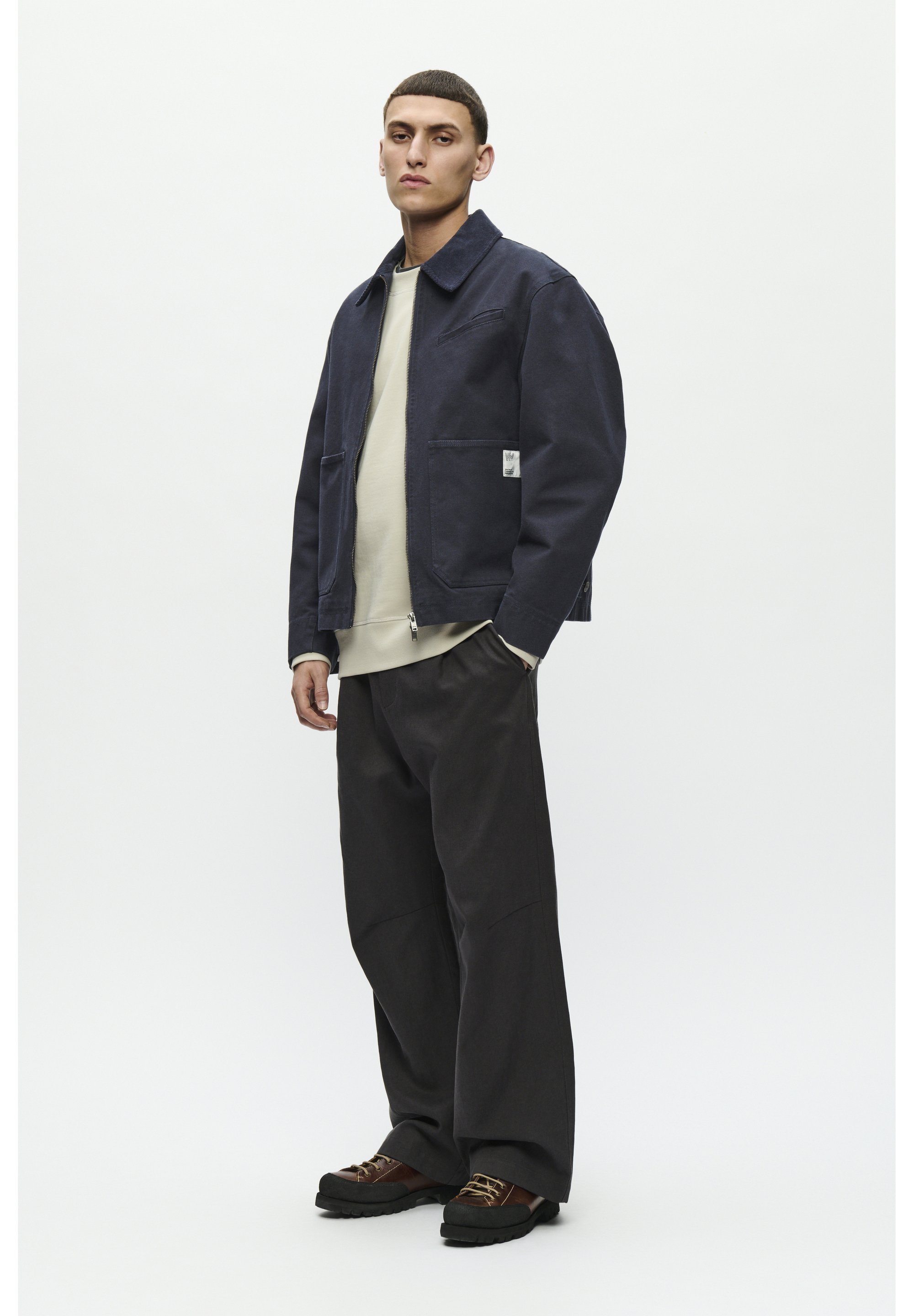 WOOD WOOD WWBO WORKWEAR - Lehká bunda - black
