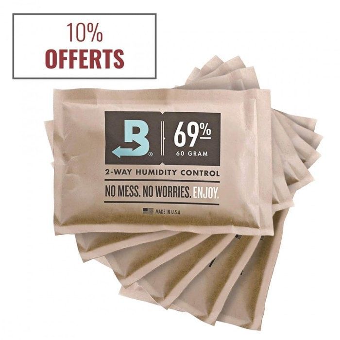 boveda humidification cave à cigares 69%