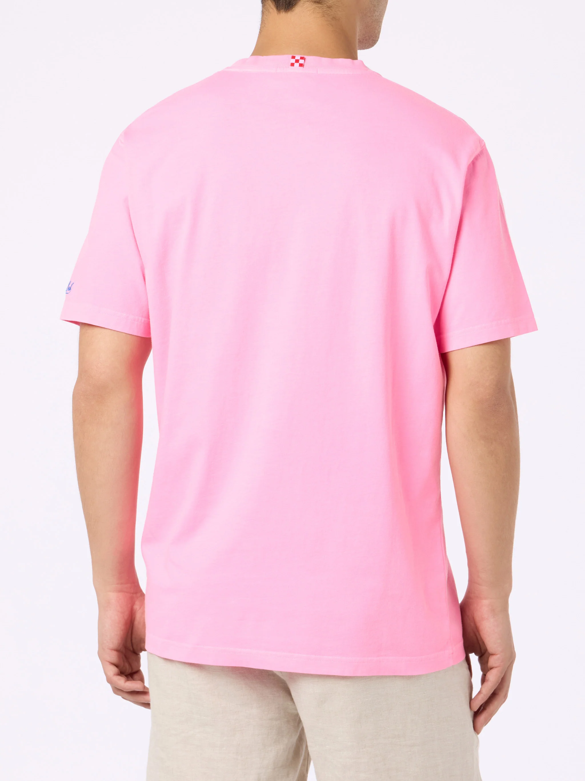 T-shirt da uomo in cotone con stampa e ricamo Pand | FIAT PANDA SPECIA