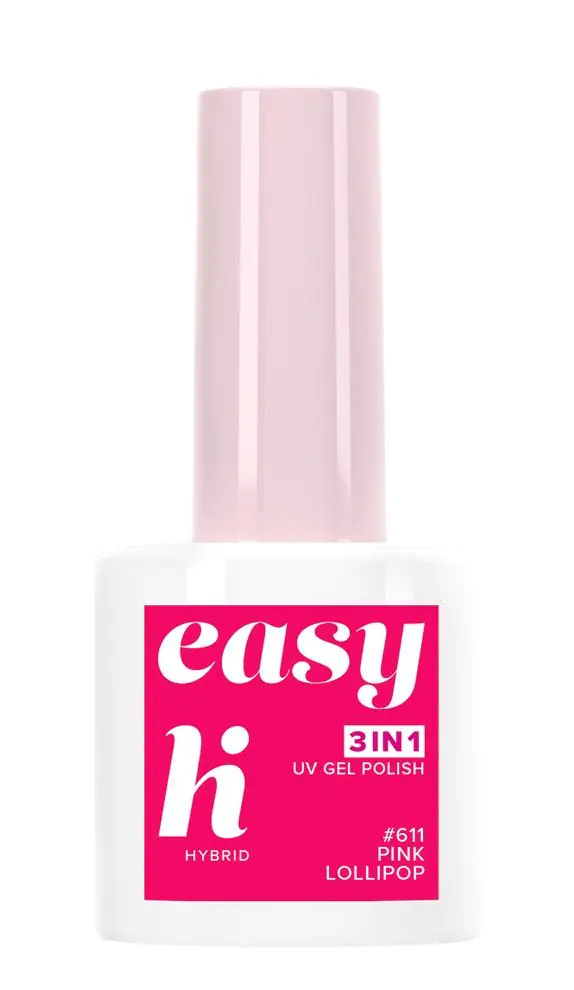 Hi Hybrid Easy 3w1 Lakier hybrydowy 611 Pink Lollipop