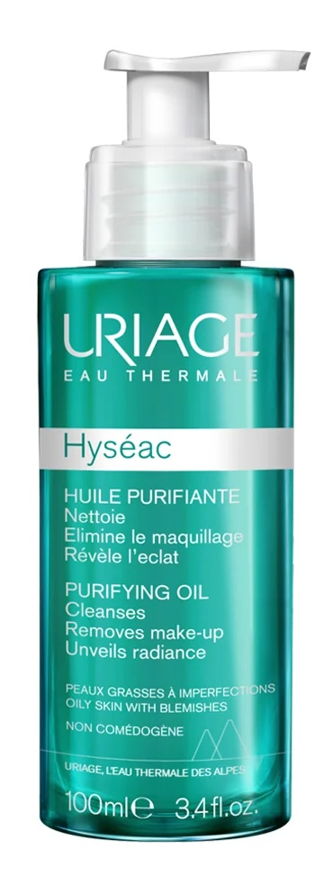 URIAGE Hysèac reinigingsolie 100 ml voor een vette huid met acne