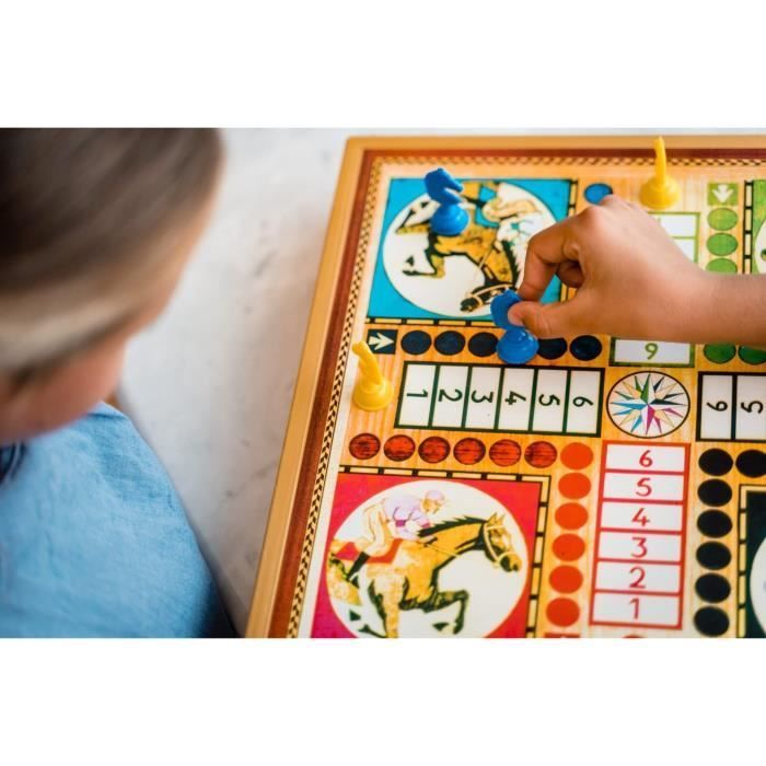 SET STANDARD DA 8 GIOCHI - Giochi da tavolo - DUJARDIN - Divertiti con 8 giochi classici in un unico set