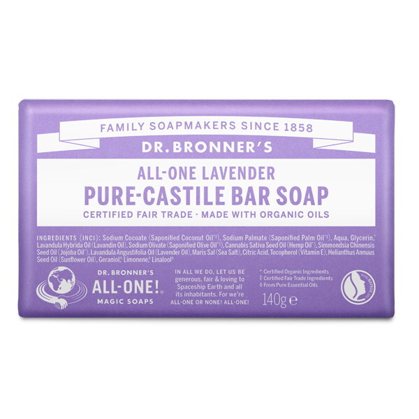 Dr. Bronner Bio levendula szappan - 140g