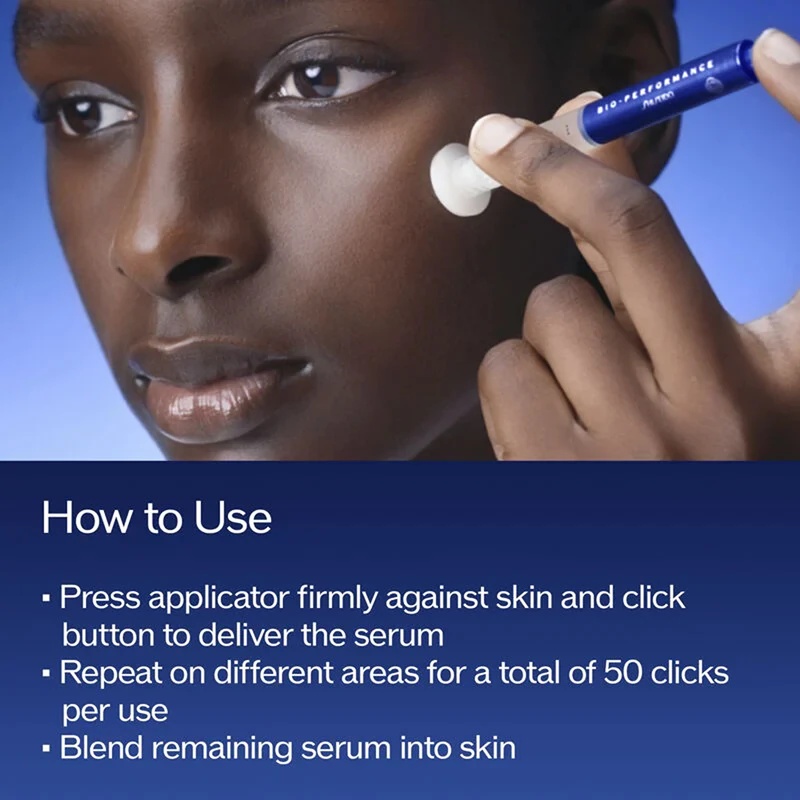 Shiseido Bio-Performance Micro-Click Concentrate концентровани серум у стику за мрље
