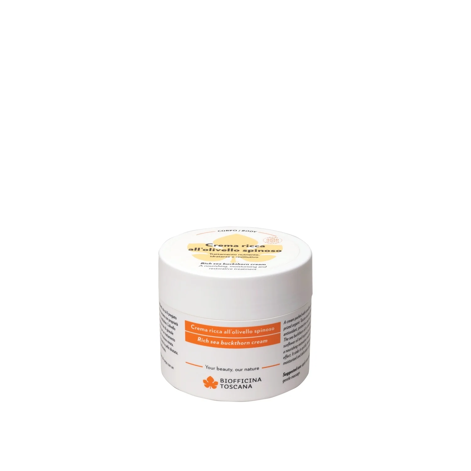 Corpo Crema ricca all'olivello spinoso - Crema Corpo