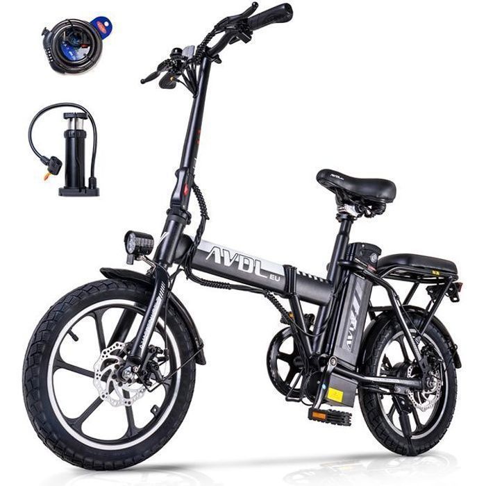 AVDLEU - Folding Electric Bike - 16