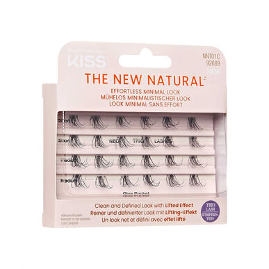 Umetne trepalnice Kiss Trio The New Natural 1 kos 1 kos