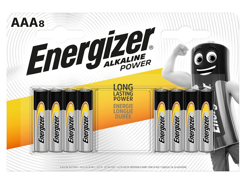 Baterie alkaliczne Energizer AAA  8szt.