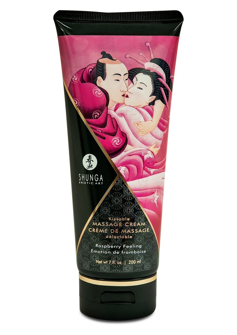 Shunga Shunga - Massagekräm Hallon