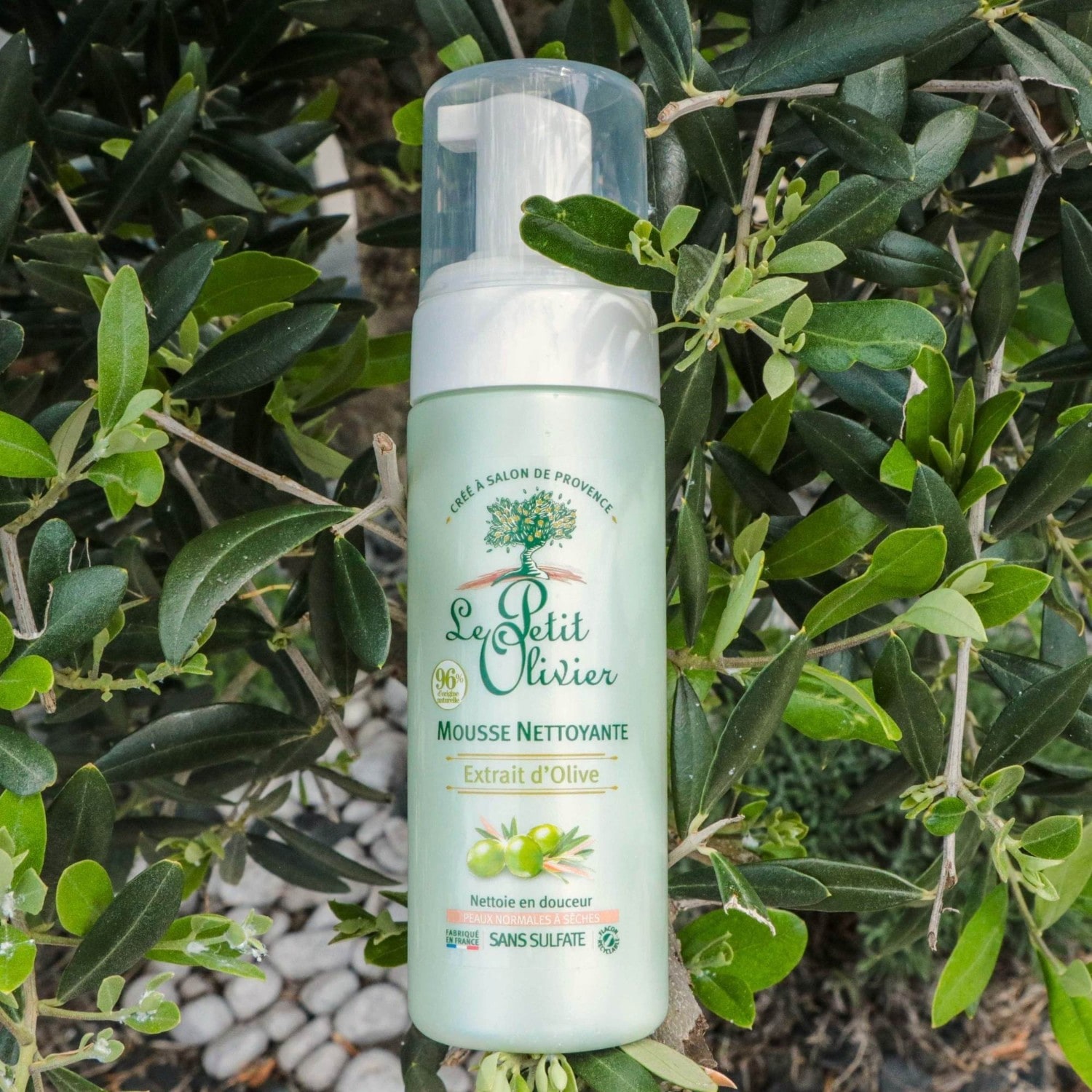 Le Petit Olivier Mousse Nettoyante Extrait d'Olive