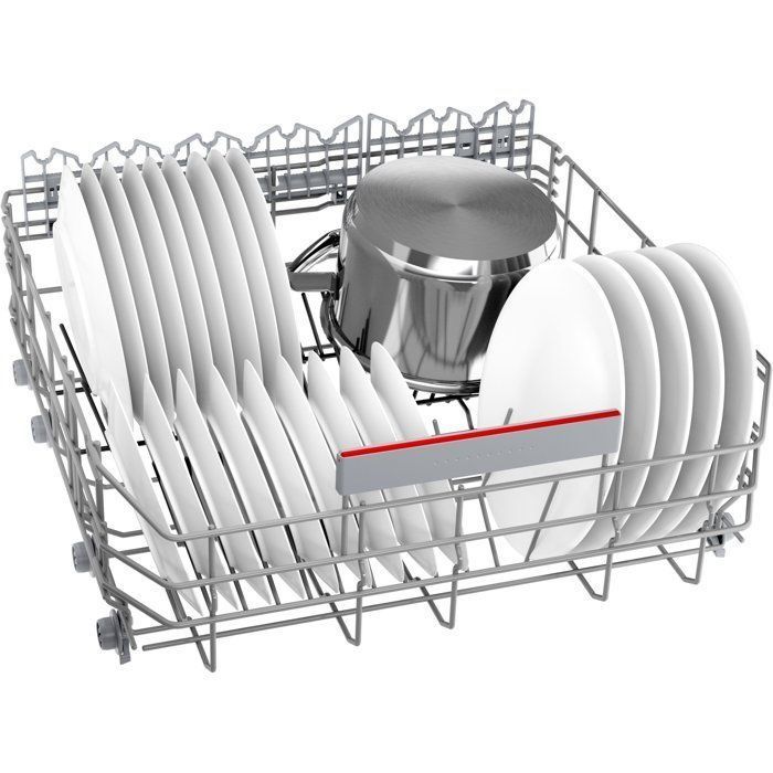 Lavastoviglie BOSCH SMV4HCX07E SER4 completamente integrata - 14 coperti - 60 cm di larghezza - 42 dB - 6 programmi - Cassetto portaposate
