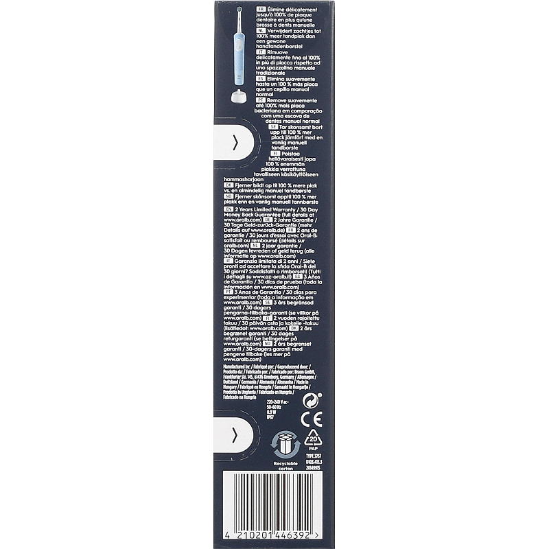 Spazzolino elettrico Oral-B Vitality Pro, Vapor Blue