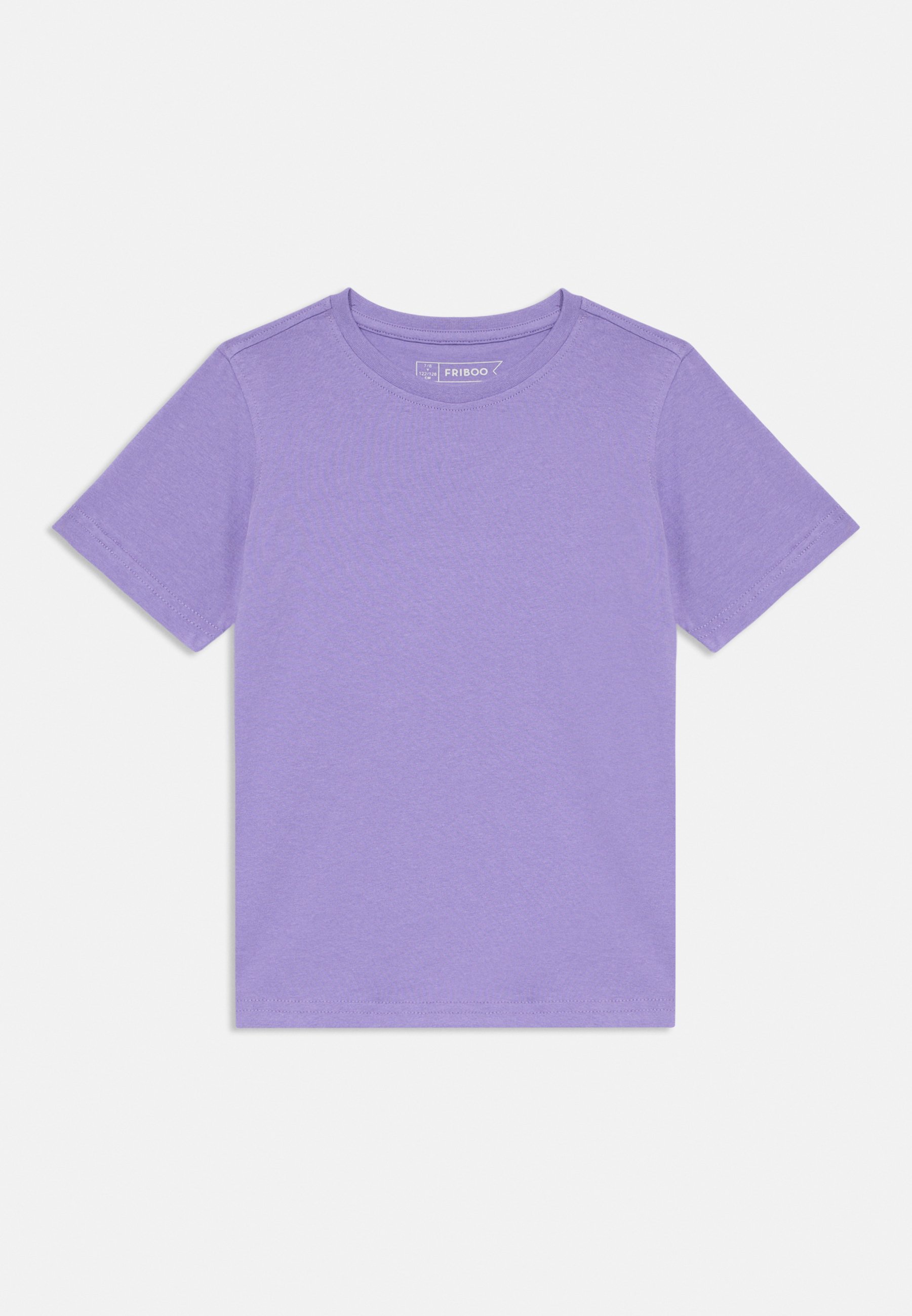 Friboo 2 PACK UNISEX - Tričko s potiskem - černá/tmavě fialová