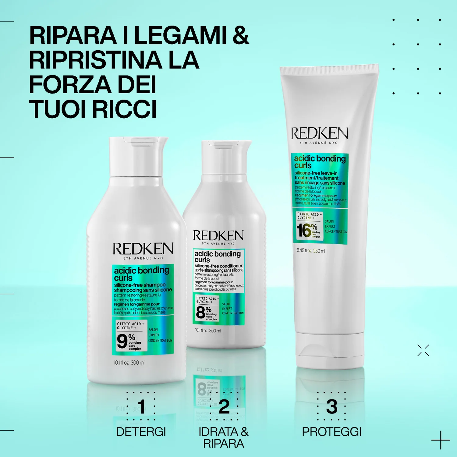 Acidic Bonding Curls Silicone-Free Conditioner - Balsamo Ricci Definiti Capelli