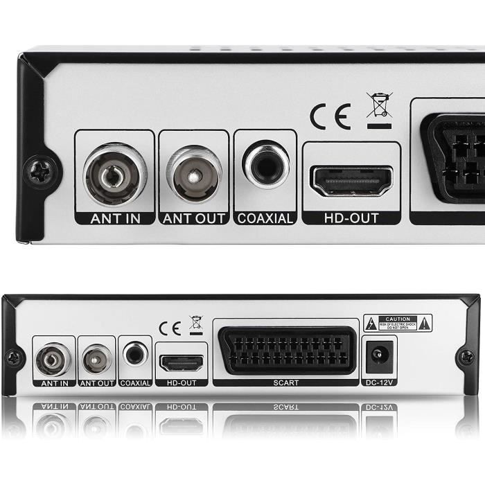 HD Digital Terrestrial Television (DTT) Decoder - Tempo - 4000 - HDMI - SCART - Black
