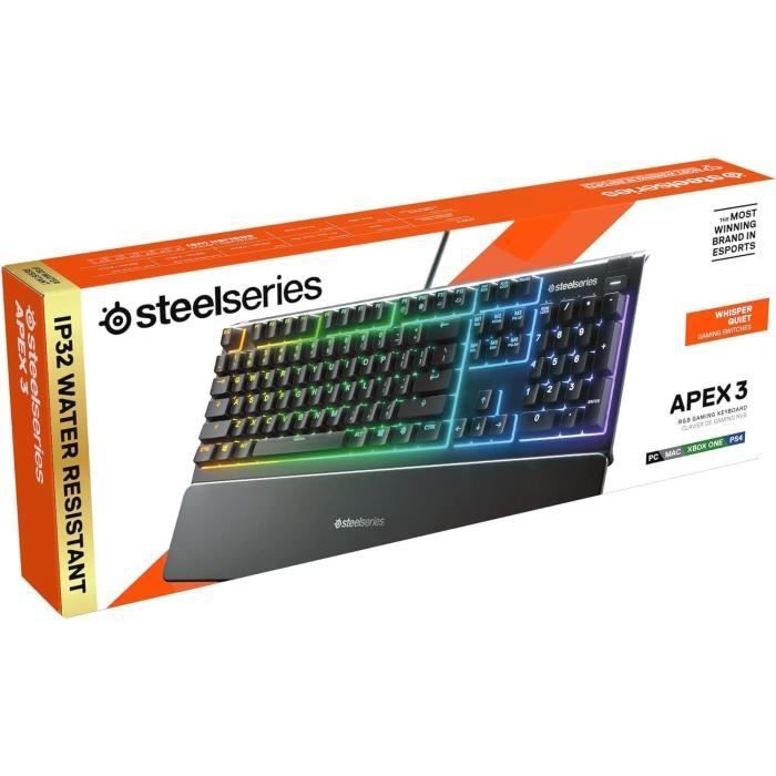 Teclado Steelseries APEX 3 FR