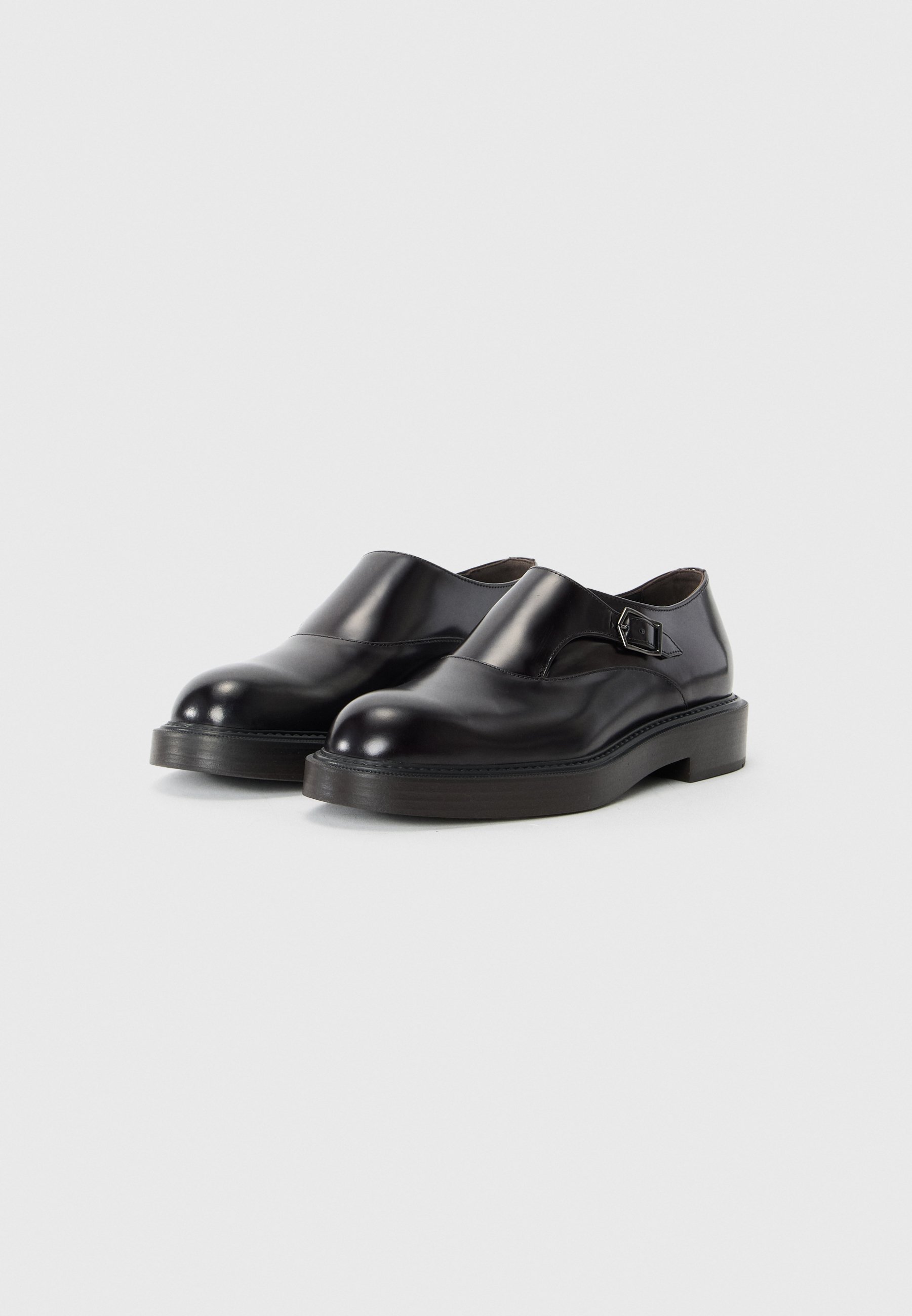 Emporio Armani instappers - donkerbruin