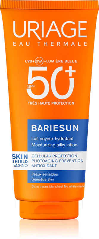 Uriage Bariésun Silky Lotion SPF 50+ beschermende melk voor lichaam en gezicht SPF 50+