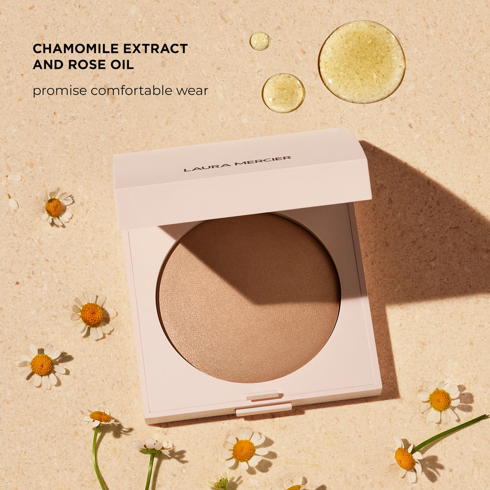 Pudră Presată Perfectoare Luminoasă Real Flawless Translucidă - Laura Mercier