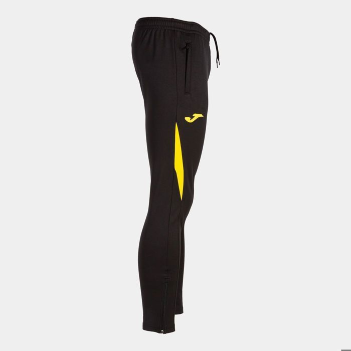 Pantalones de chándal negros para hombre Joma Championship VII - Cálidos, transpirables, ideales para correr.
