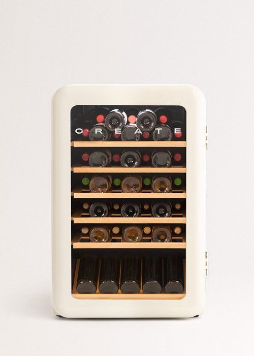 Retro wine cellar - Create - WINECOOLER - 12, 45 or 76 bottles - Adjustable temperature - Eco-friendly