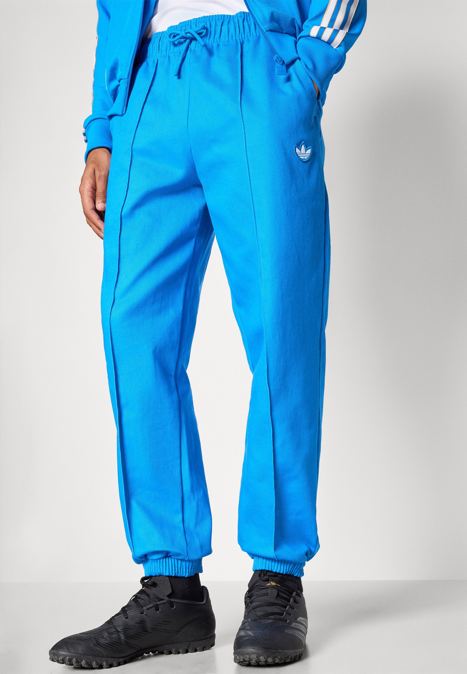 adidas Originals REAL MADRID ICON DRILL PANTS - Clubkleding - blauw/wit