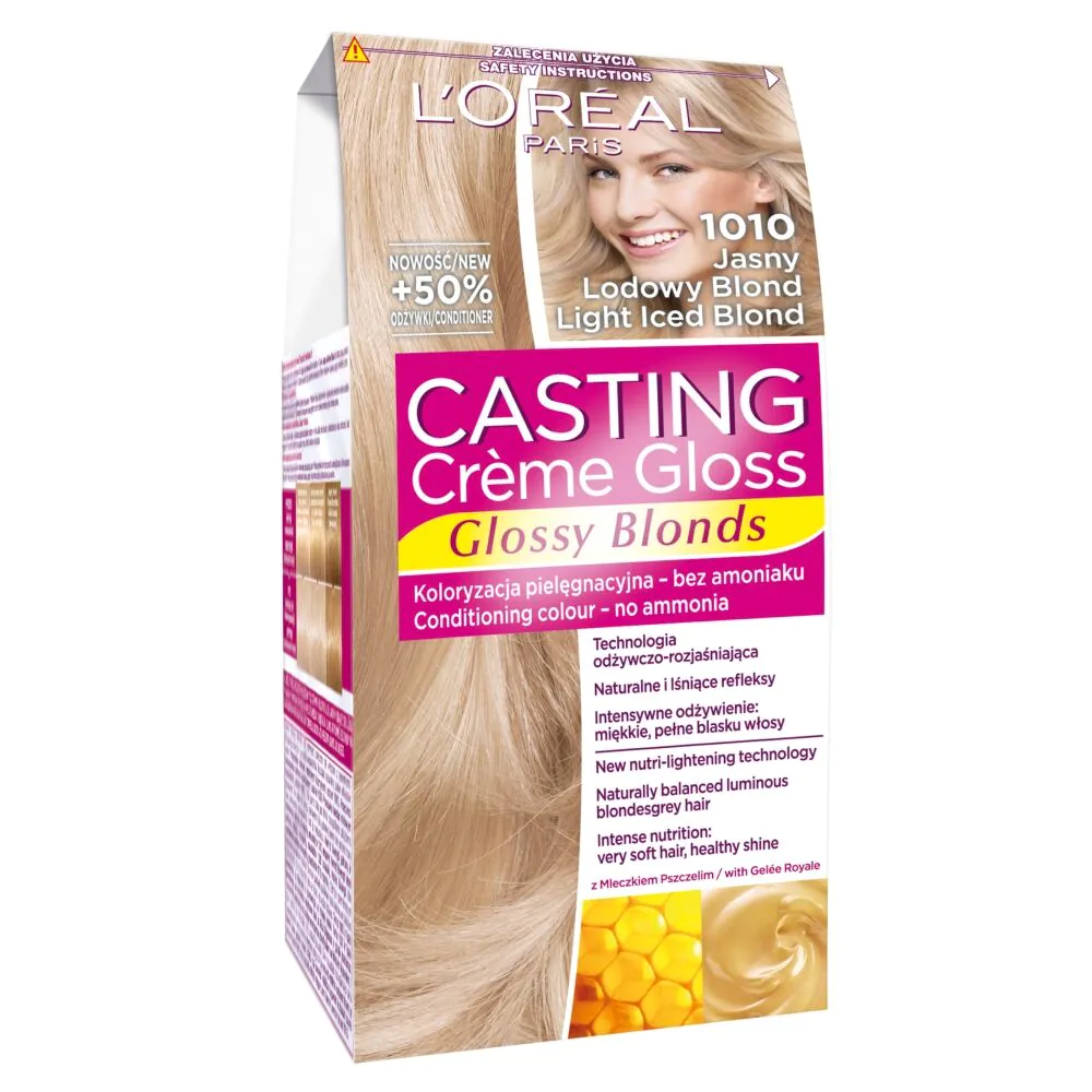 Casting Creme Gloss Farba do włosów 1010 Jasny Lodowy Blond
