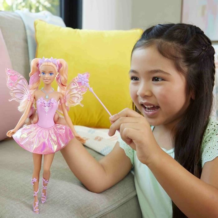Muñeca Barbie Hada - Alas y atuendo que cambian de color