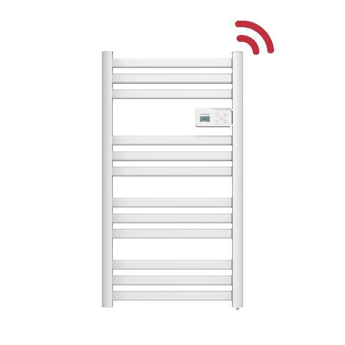 Flüssigkeitsloser elektrischer Handtuchwärmer – THOMSON – COSMO 500 W – WLAN-fähig – weiß – NF