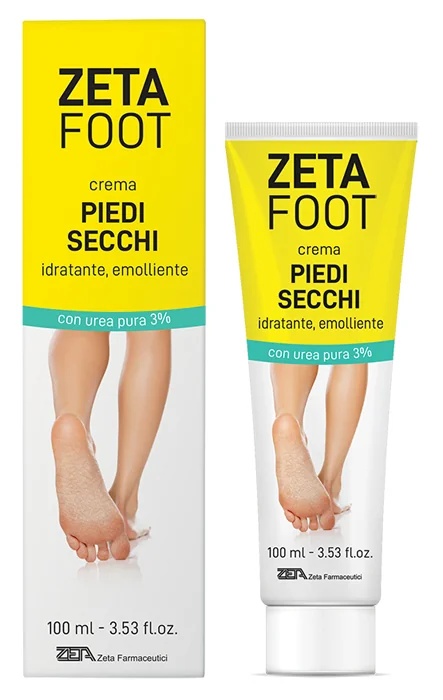 ZETA FARMACEUTICI Zetaf Trockene Fußcreme 100 ml