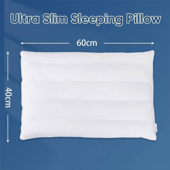 Cuscino cervicale - ZEAICOS - Piatto rettangolare - 40x60 cm - Schiuma memory - Lavabile
