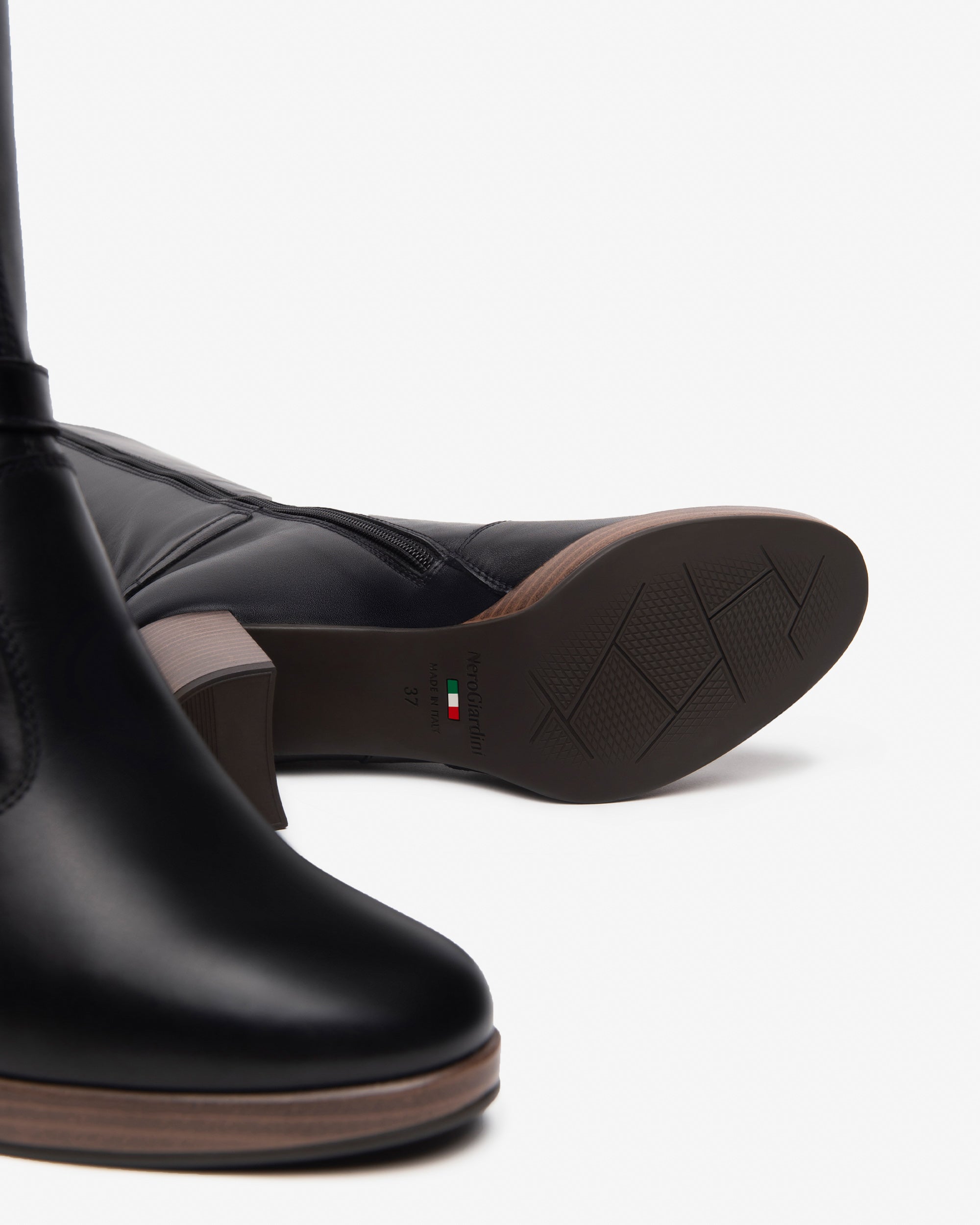  Damen-Lederstiefel