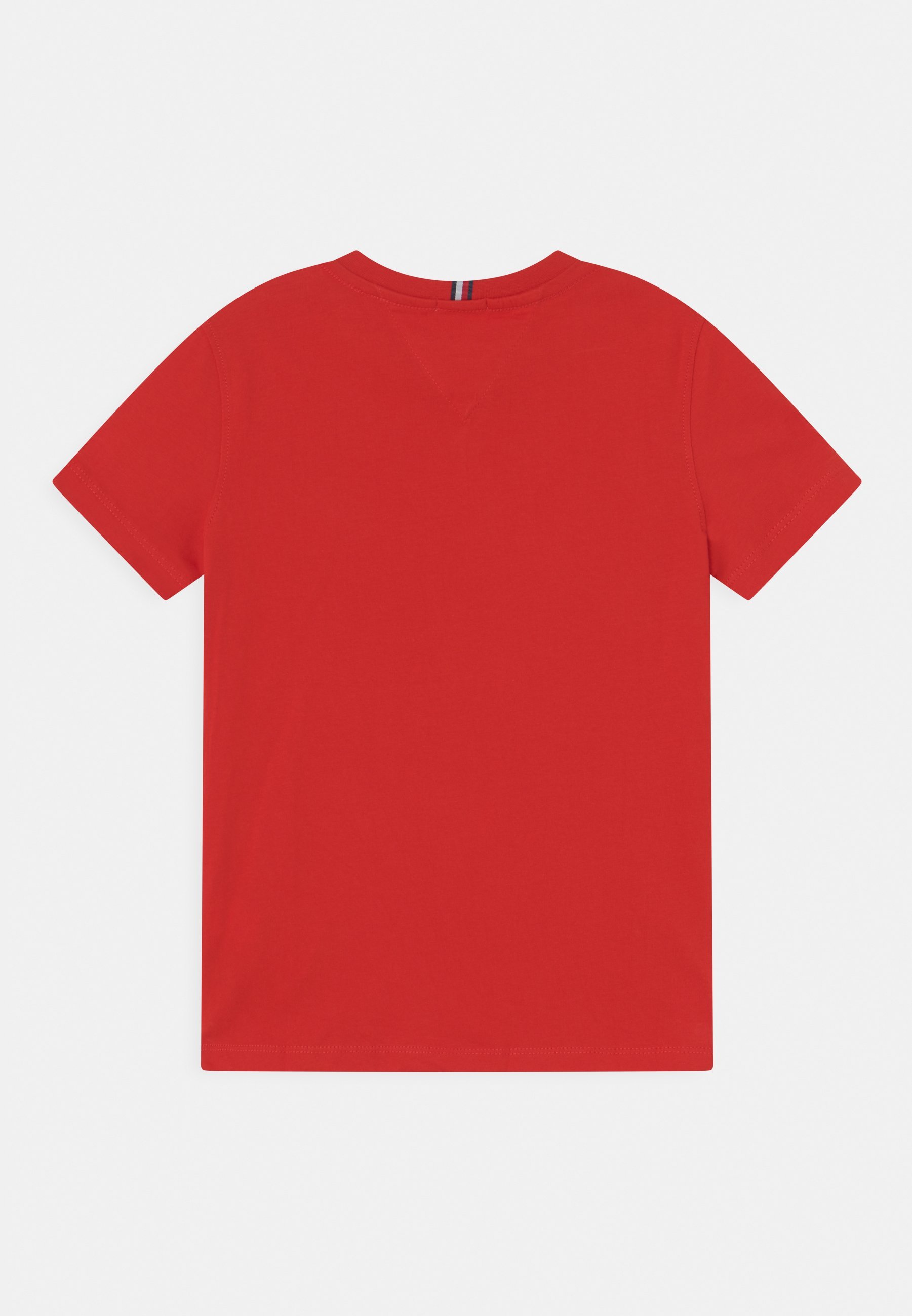 Tommy Hilfiger ESSENTIAL TEE - T-shirt stampata - cremisi intenso