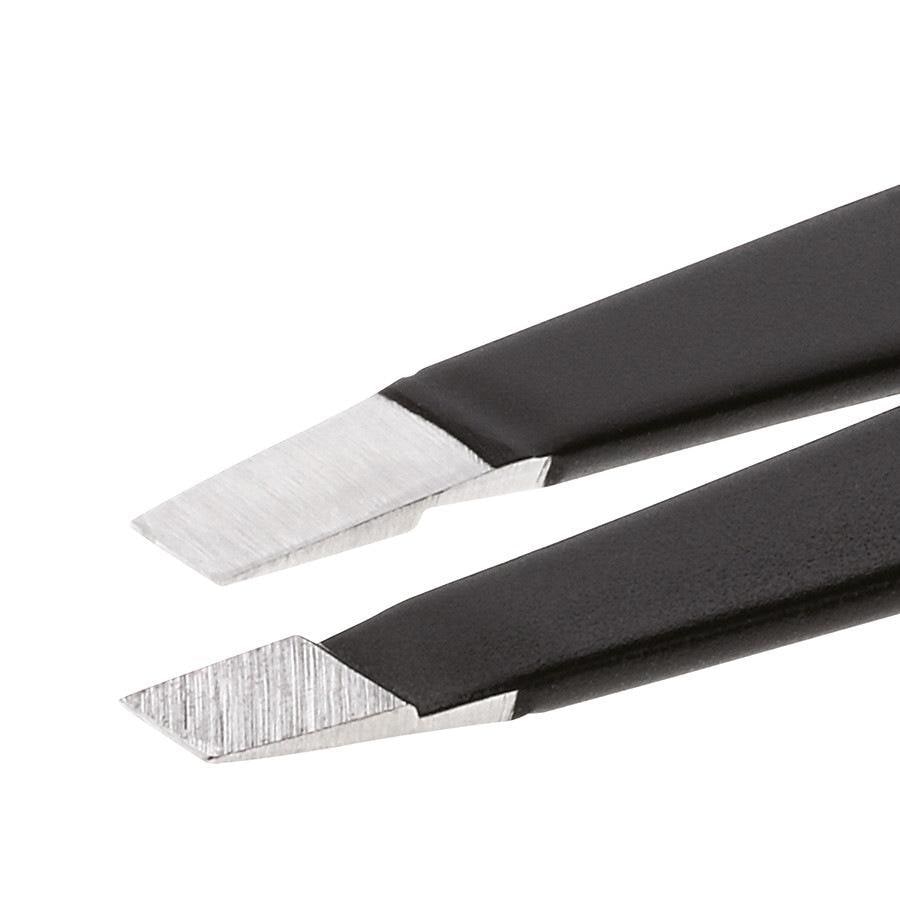 Pinzette oblique Tweezerman nere - 1 pezzo