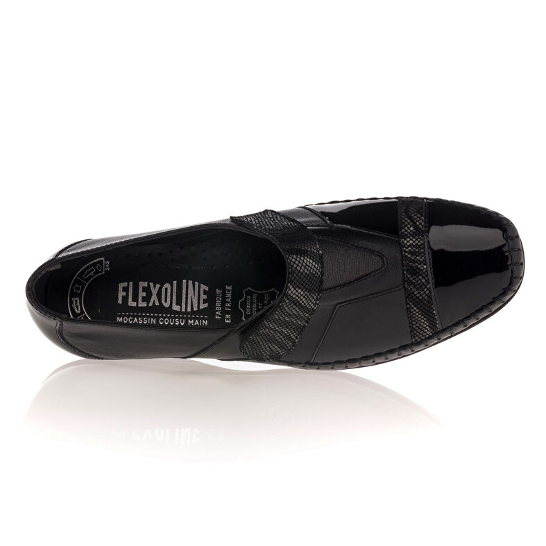 Schwarze Damen-Komfortschuhe