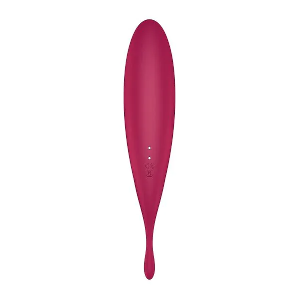 Satisfyer Masażer Twirling Pro Connect app Dark Red uka