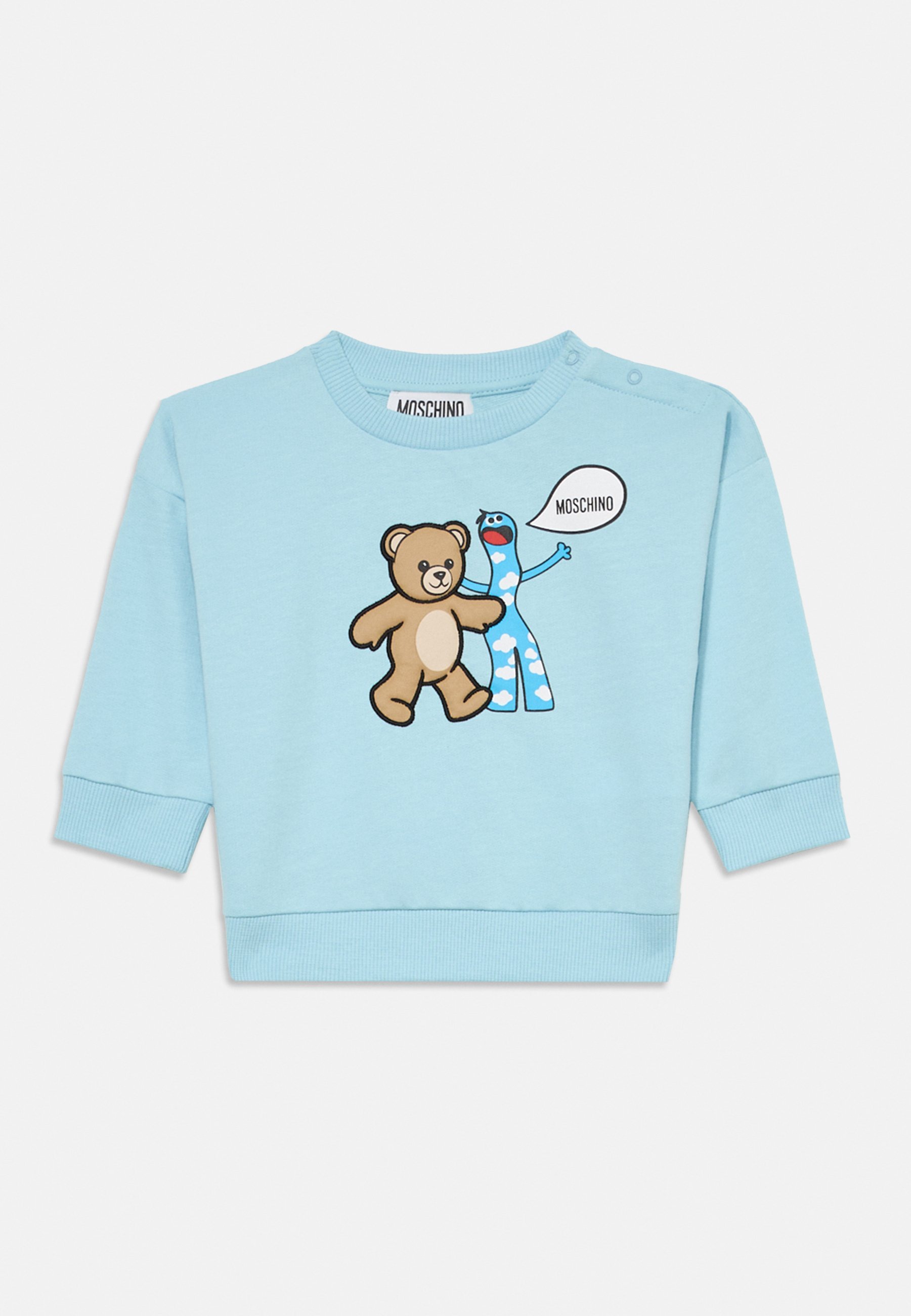 MOSCHINO BABY UNISEX - Sweatshirt - lichtblauw