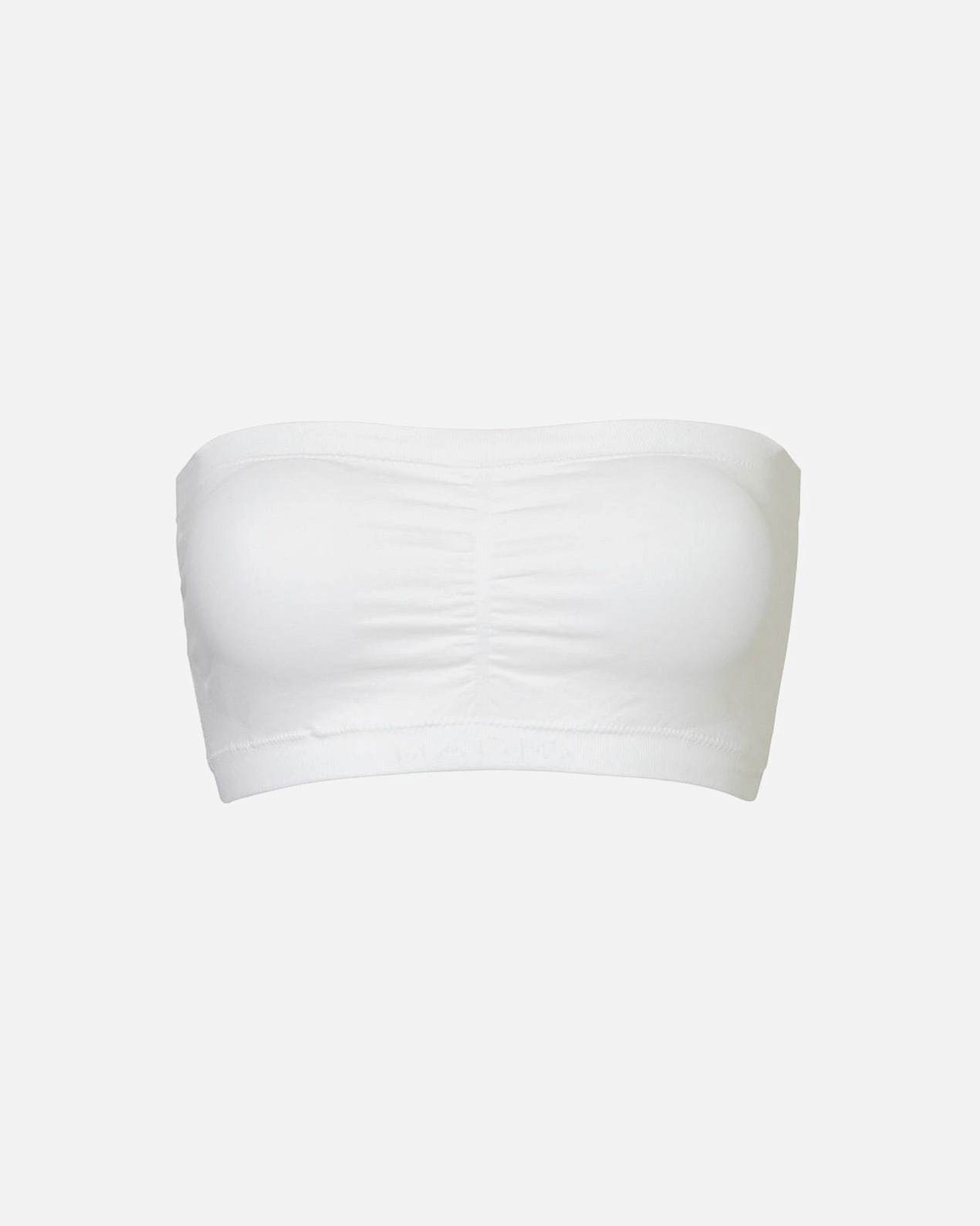MAGIC Bodyfashion Donje rublje Comfort Bandeau Bijelo - XL