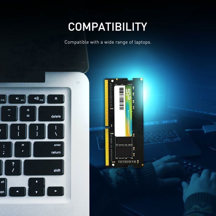 Mémoire RAM DDR4 - Silicon Power - 16Go(8Gox2) 3200MT/s - CL22 SODIMM - SP016GBSFU320X22