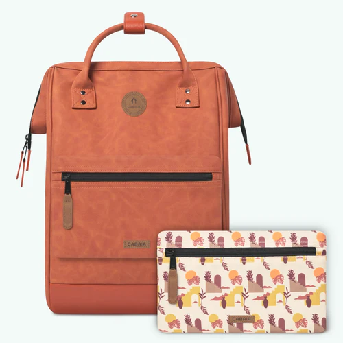 Cabaia Adventurer Large Tanta orangefarbener Rucksack