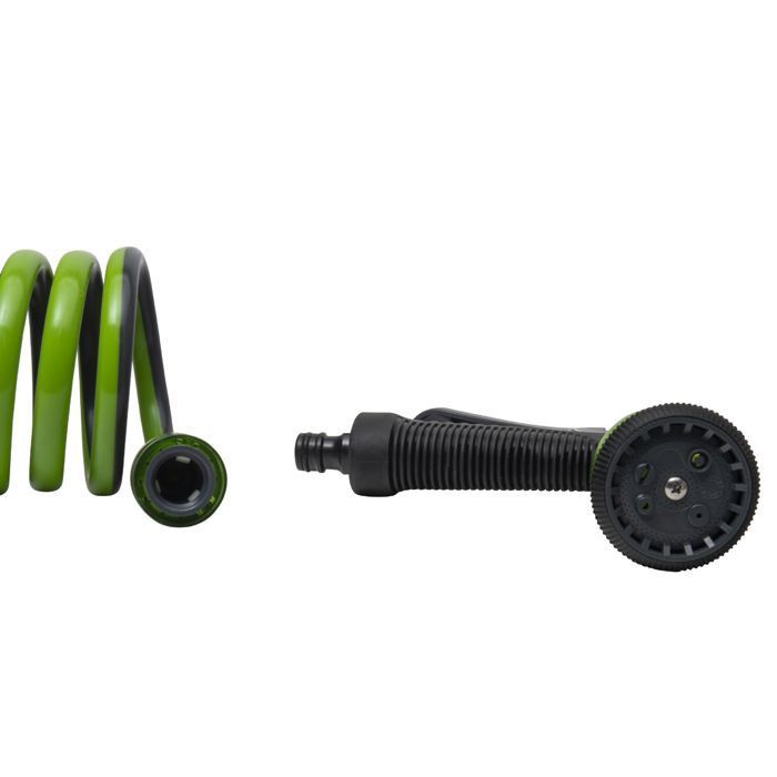 Manguera de jardín en espiral WERKA PRO de 15 m