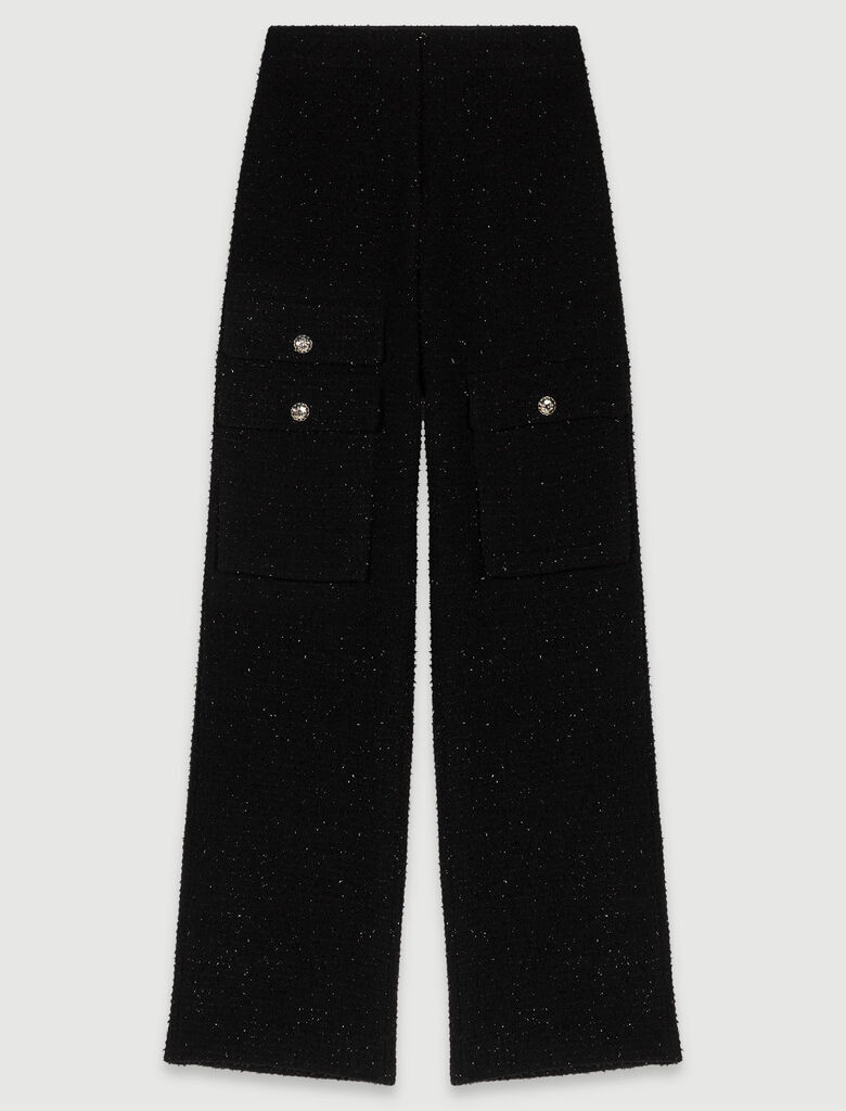 Tweedbroek - Zwart