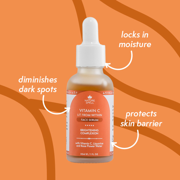 Nature Spell Vitamin C Aufhellendes Gesichtsserum